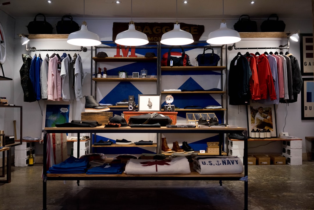 Trendy apparel store by Clothing Brands clothes store interior
